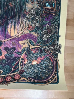 Grateful Dead - 2022 Luke Martin Poster St. Stephen Variant X/275 Gig Posters