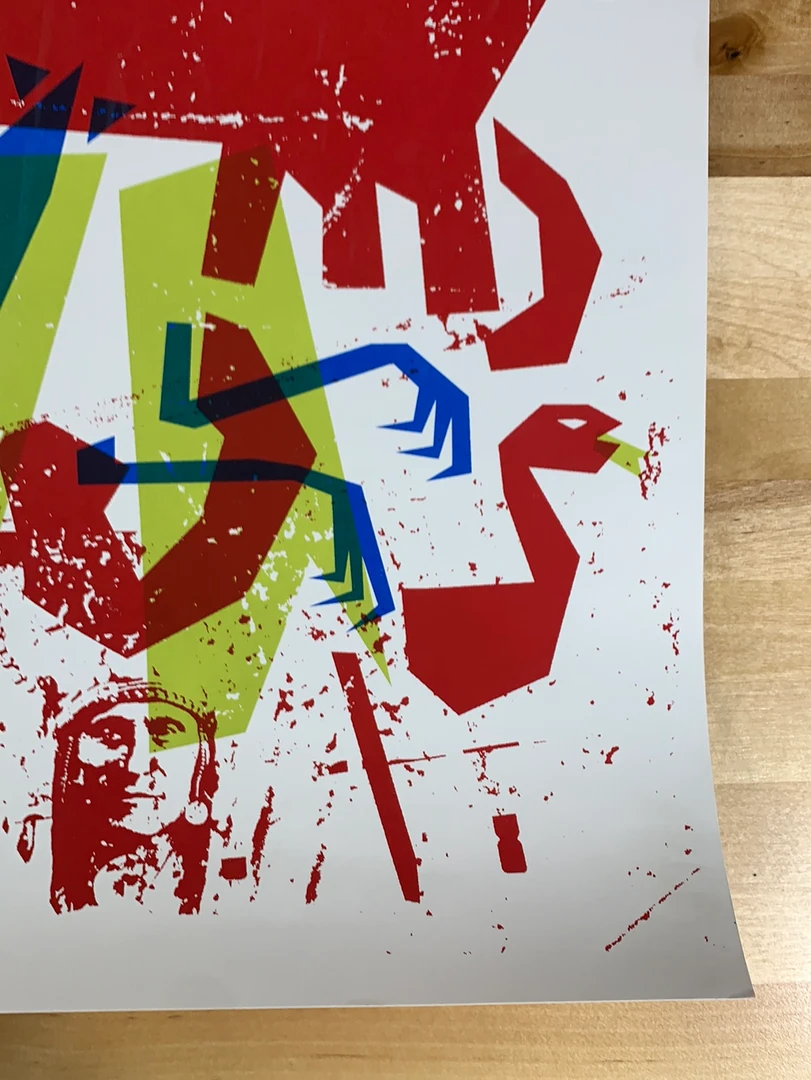 Ames Brothers Gig Posters Pearl Jam - 2005 Ames Design Poster (Damaged) Edmonton, AB, CAN Rexall Place 7 Ames Brothers Gig Posters Pearl Jam - 2005 Ames Design Poster (Damaged) Edmonton, AB, CAN Rexall Place