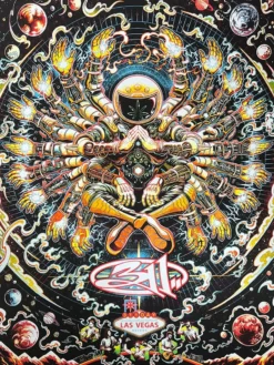311 - 2022 Miles Tsang Poster Las Vegas, NV S/N Gig Posters