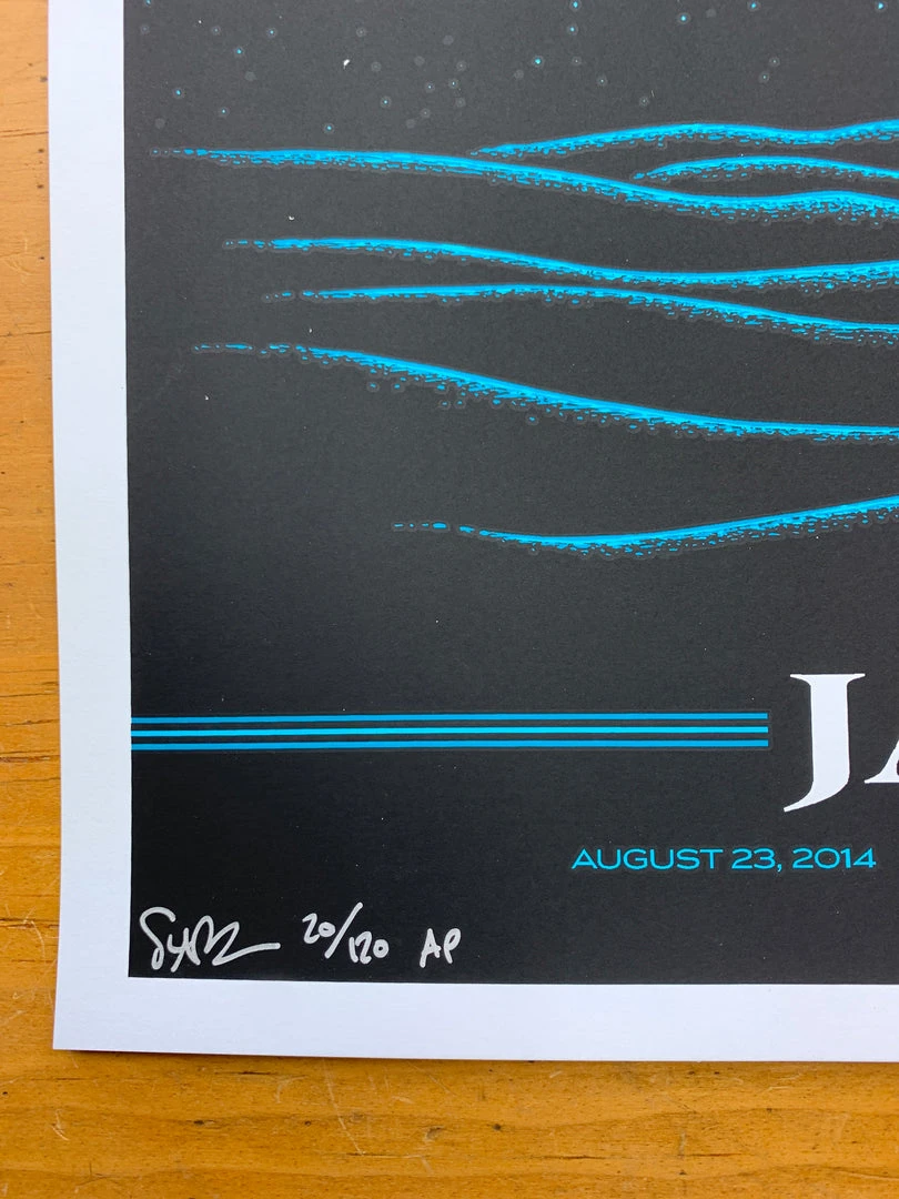 Jack White - 2014 Todd Slater Poster San Francisco 8/23 S/N 5 Jack White - 2014 Todd Slater Poster San Francisco 8/23 S/N