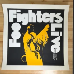 Gig Posters Foo Fighters - 2015 Jermaine Rogers Poster New York, NY Citi Field