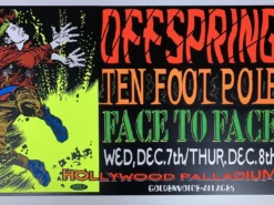 TAZ Offspring - 1994 T.A.Z. Poster Hollywood, CA Palladium 1st Ed Gig Posters