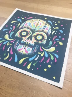 Art Prints The End - 2016 Drew Millward Poster Print BONES Galerie F