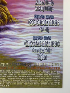 MHP 51 Maritime Hall - 1998 Mark Henson Poster September San Fran 1st Gig Posters