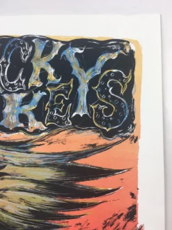 The Black Keys - 2006 Dan Grzeca Poster Chicago, IL Vic Theater