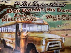 Sold Out Posters Bob Dylan - 2009 Poster Willie Nelson John Mellencamp Alpharetta, GA