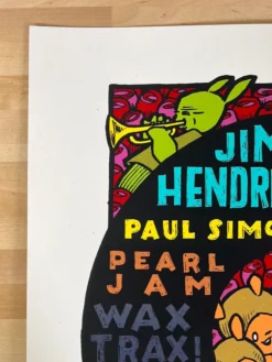 Art Prints The Coda Collection - 2021 Jay Ryan Poster Pearl Jam, Billy Strings, Hendrix