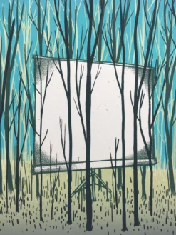 Chicago Underground Film Festival - 2010 Jay Ryan Poster Chicago Gene Siskel Fil