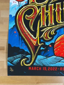 Eric Church - 2022 Maxx242 Poster Green Bay, WI 3/19 Gig Posters 13 Eric Church - 2022 Maxx242 Poster Green Bay, WI 3/19 Gig Posters