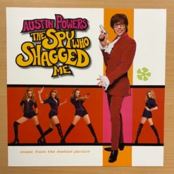Sold Out Posters Gig Posters Austin Powers The Spy Who Shagged Me - 1999 Original Vinyl Poster Insert 12.25x12.25 Record Art