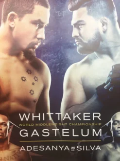 Sold Out Posters UFC 234 2019 Poster Whittaker Vs Gastelum & Adesanya Vs Silva 7 Sold Out Posters UFC 234 2019 Poster Whittaker Vs Gastelum & Adesanya Vs Silva