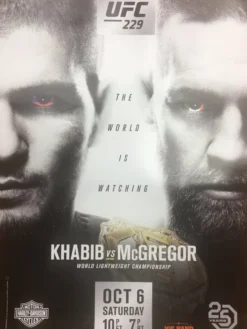 Sold Out Posters UFC 229 - 2018 Poster Khabib Vs McGregor