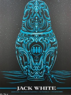 Jack White - 2014 Todd Slater Poster San Francisco 8/23 S/N