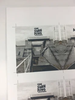 Gig Posters The Swan King/Arriver - Dan MacAdam Crosshair Poster