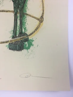 Tiny Cowboy - 2009 Dan Grzeca Poster Art Print 37/180