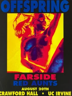 Gig Posters Offspring - 1994 Matt Getz Poster Irvine, CA Crawford Hall 1st Ed