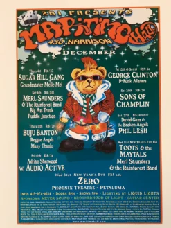 Kathie Hughston Gig Posters MHP 41 George Clinton - 1997 Poster Maritime Hall San Fran 1st