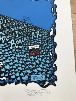 Gig Posters Widespread Panic - 2015 Billy Perkins Poster AP Fayetteville, AR