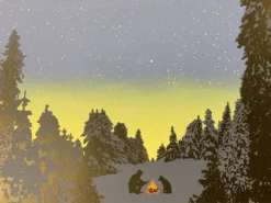 Art Prints To Build A Fire - 2007 Dan McCarthy Poster Art Print