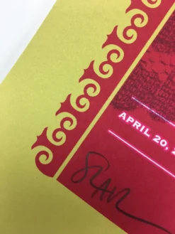 Mogwai - 2009 Todd Slater Poster Houston, TX Numbers Gig Posters