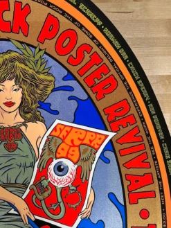 Firehouse Rock Poster Revival - 1999 Poster Vintage San Francisco, CA Gig Posters