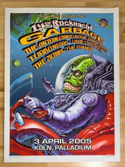 Garbage - 2005 Emek Poster Koln, Germany Palladium