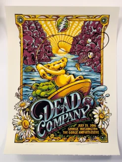 Gig Posters Dead & Company - 2016 AJ Masthay Poster George, WA Gorge Amphitheatre