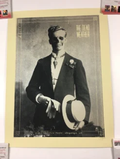 Gig Posters The Dead Weather - 2010 Mark McDevitt Poster Albuquerque, NM Sunshine Theatre