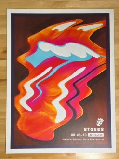 Sold Out Posters Rolling Stones - 2019 Poster No Filter Tour Glendale, AZ