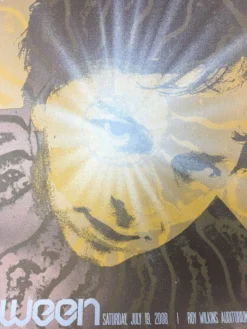 Ween - 2008 Todd Slater Poster St. Paul, MN Roy Wilkins Auditorium Gig Posters