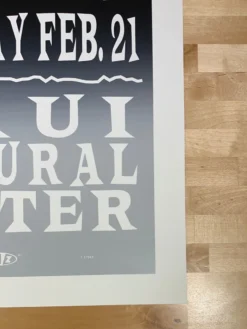 TAZ Gig Posters Pearl Jam - 1998 T.A.Z. Poster Maui, HI Cultural Center 1st Ed 12 TAZ Gig Posters Pearl Jam - 1998 T.A.Z. Poster Maui, HI Cultural Center 1st Ed