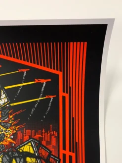 Gig Posters Pearl Jam - 2013 Brad Klausen Artillery Design Poster Print Los Angeles S/N