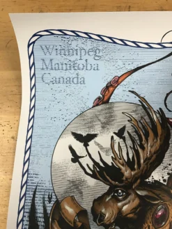 Gig Posters Pearl Jam - 2011 Greg Simkins Poster Craola Winnipeg Manitoba, CAN