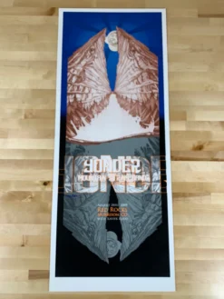 Yonder Mountain String Band - 2009 Travis Parr Poster Red Rocks Morrison, CO Colorado