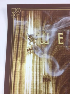 Ween - 2009 Todd Slater Poster New Orleans, LA City Park