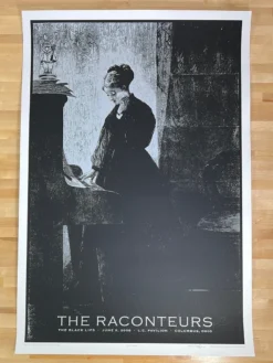 The Raconteurs - 2008 Rob Jones Poster Jack White Columbus Gig Posters