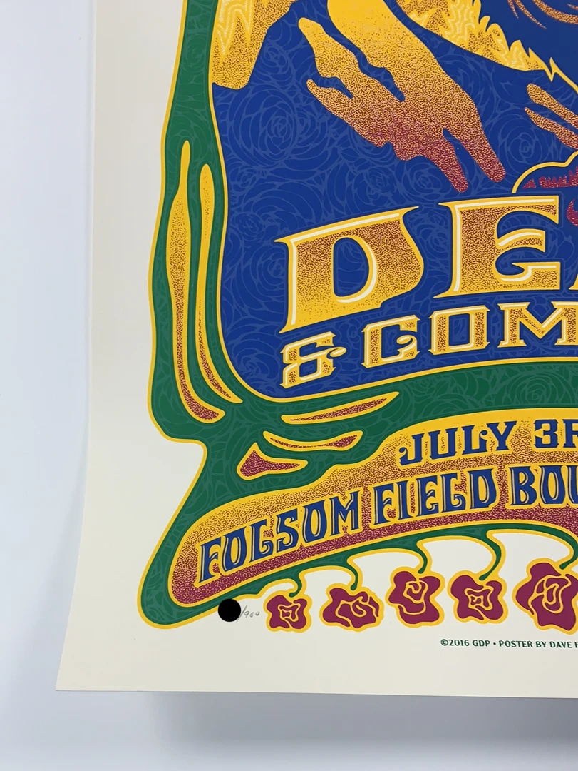 Dead & Company - 2016 Dave Hunter Poster Boulder, CO 7/3 Summer Tour Colorado 8 Dead & Company - 2016 Dave Hunter Poster Boulder, CO 7/3 Summer Tour Colorado