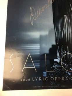 Sold Out Posters Salome - 2006 - 2007 Poster Chicago, IL Lyric Opera Of Chicago