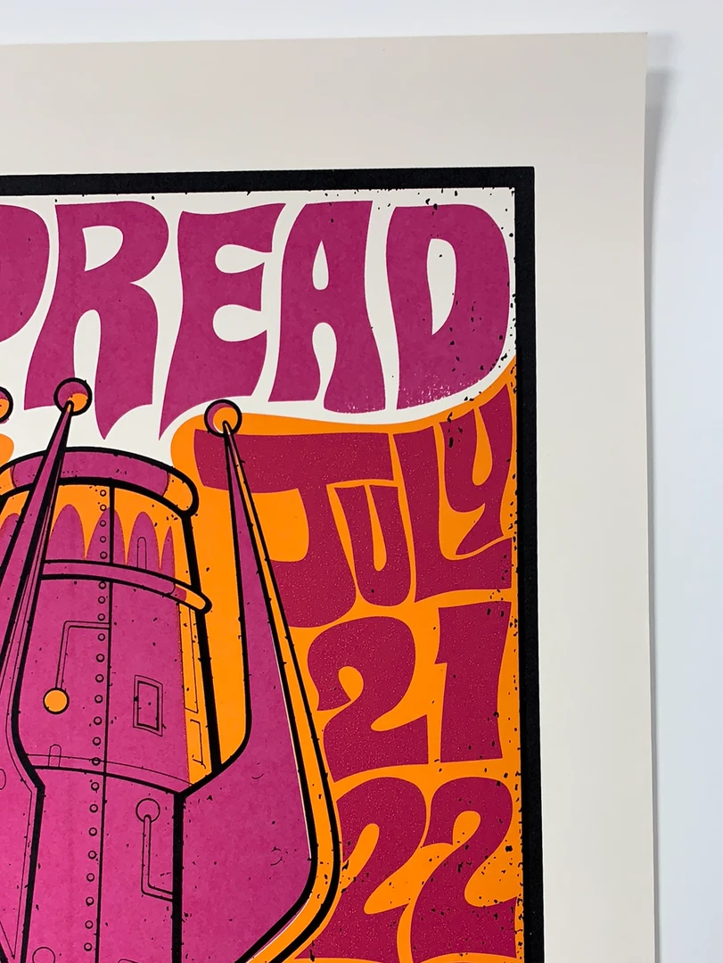 Widespread Panic - 2008 Methane Poster Myrtle Beach, SC AP 6 Widespread Panic - 2008 Methane Poster Myrtle Beach, SC AP