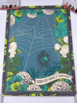 311 - 2017 Status Serigraph Poster Knoxville, TN Mill & Mine Gig Posters