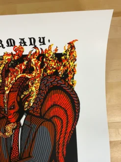 Ames Brothers Pearl Jam - 2012 Brad Klausen Ames Bros Poster S/N O2 World Berlin Germany Gig Posters