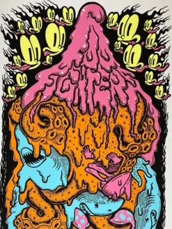 Foo Fighters - 2015 Ames Brothers Bros. Poster Mountain View, CA