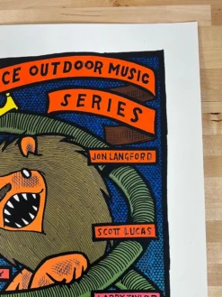 Art Prints The Alliance Outdoor Music Series - 2021 Jay Ryan Poster Chicago, IL