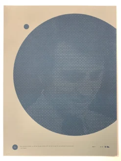 Carl Sagan - 2016 Justin Van Genderen Poster 1st Edition