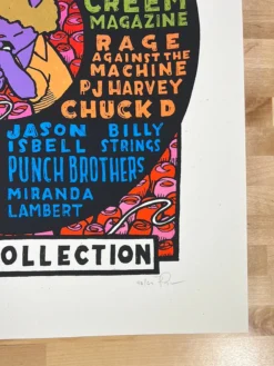 Art Prints The Coda Collection - 2021 Jay Ryan Poster Pearl Jam, Billy Strings, Hendrix
