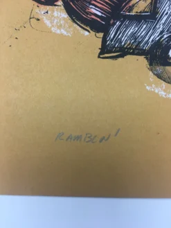 Ramblin - 2009 Dan Grzeca Poster Art Print