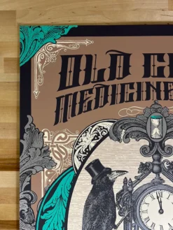 Old Crow Medicine Show - 2016 Status Serigraph Poster Nashville, TN