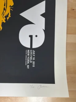 Gig Posters Foo Fighters - 2015 Jermaine Rogers Poster New York, NY Citi Field