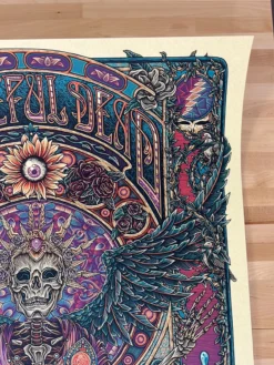 Grateful Dead - 2022 Luke Martin Poster St. Stephen Variant X/275 Gig Posters