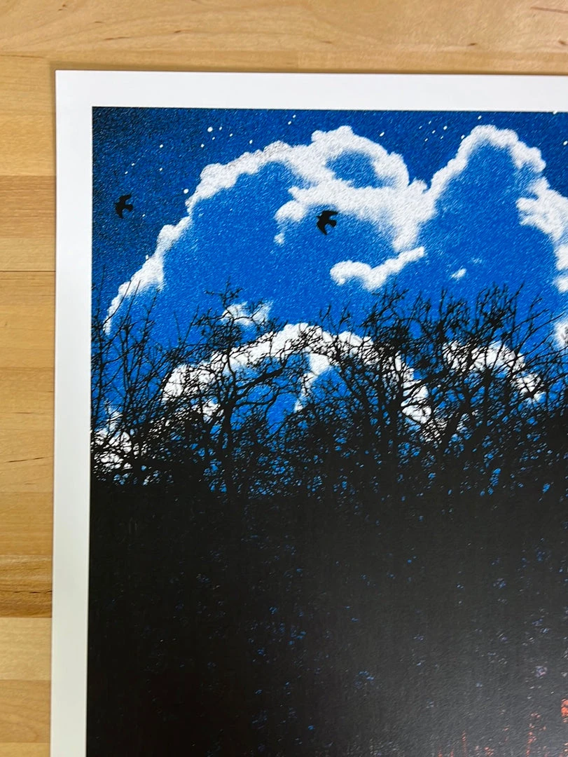 Radiohead - 2012 Joshua Budich Poster St. Triphon, Switzerland 2nd Gig Posters 5 Radiohead - 2012 Joshua Budich Poster St. Triphon, Switzerland 2nd Gig Posters